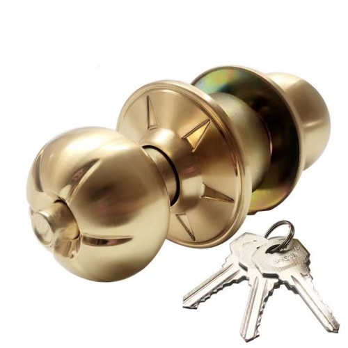 名高3203五星铜球形锁