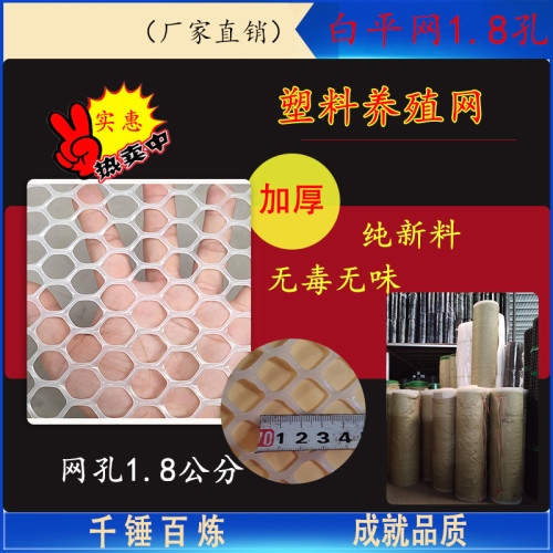 塑料平网 白色1.8孔