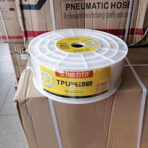 施耐特PU气管风管5*8*100米（透明/蓝/红)