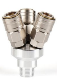 三通外丝自锁接头/气管接头