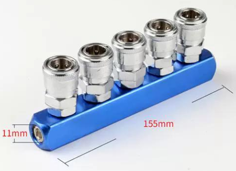 直排五通接头/气管接头