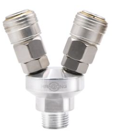 二通外丝自锁接头/气管接头