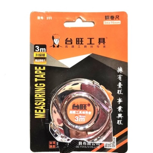 台旺精品钢卷尺 3mX16