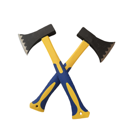 铁柄纤维柄把斧木工斧头