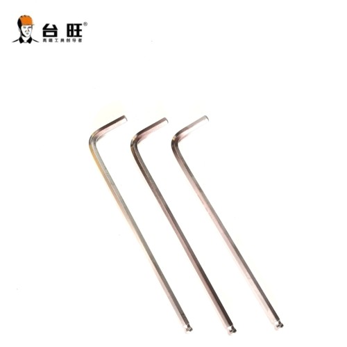 台旺亚光特长内六角扳手散装（2mm-19mm）