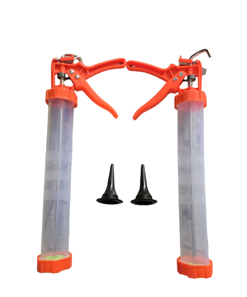 PP柄透明结构胶枪