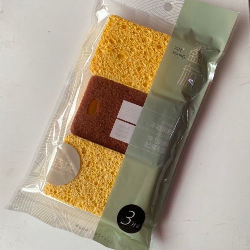 鑫航0681木浆棉百洁组合清洁块3片装