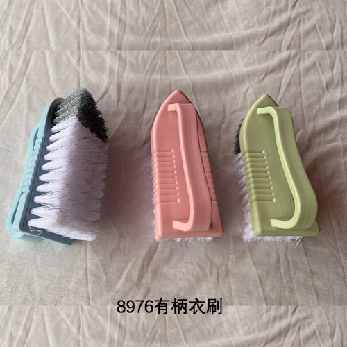 涵洁8976绿有柄衣刷