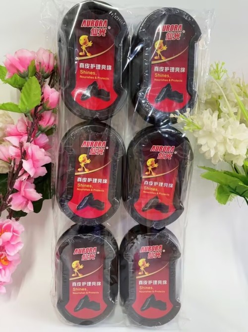 仙光双面海棉鞋擦 方 自然色