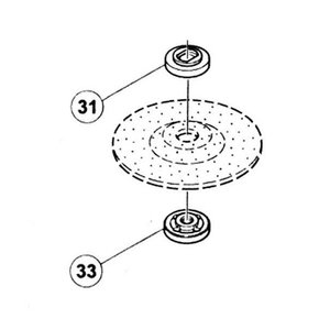 东成/角磨机/压板组件S1M-FF04-100A