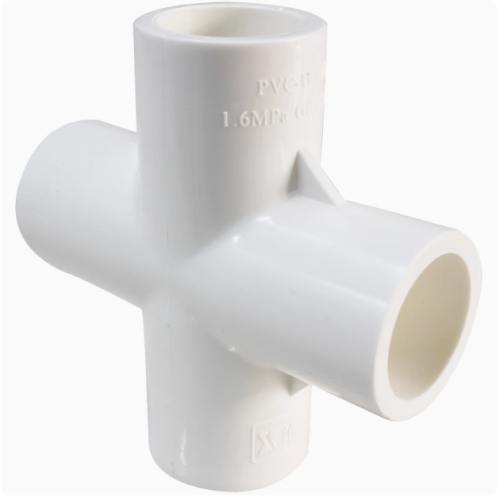 PVC-U卫生饮用水管管件/给水/平面四通