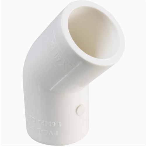 PVC-U卫生饮用水管管件/给水/45°弯头