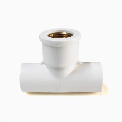 PVC-U卫生饮用水管管件/给水/内牙三通 (铜)
