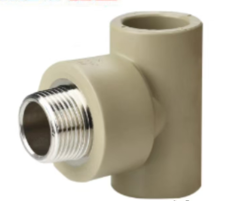 PPR聚丙烯饮用水管管件/外牙三通