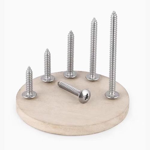 201不锈钢大扁头自攻钉十字螺钉木螺丝 