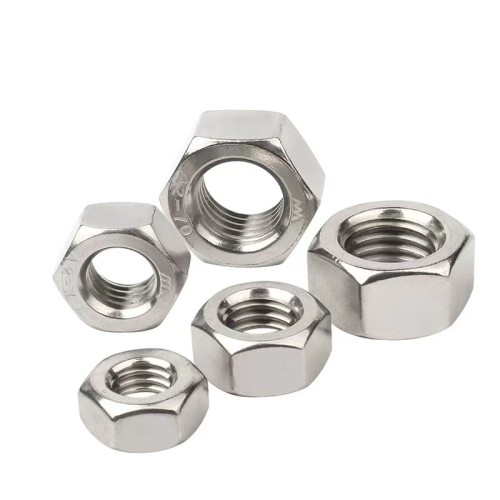 304不锈钢六角螺母螺帽M4-M30，304螺母-
M4(1000个/包)