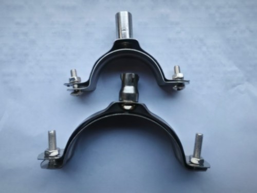 不锈钢吊卡抱箍PVC排水管件卡箍管卡吊码