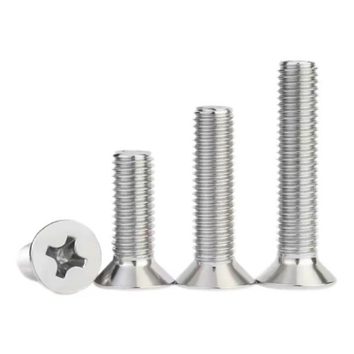 镀锌十字沉头机螺丝平头螺钉