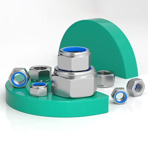 304不锈钢尼龙锁紧螺母防松螺母